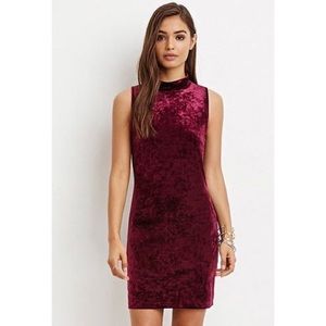 Forever 21 Velvet Dress